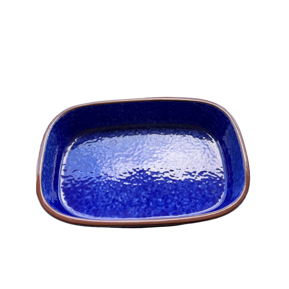 Style-Eyes Baking Dish Terra Collection 12.5in Blue